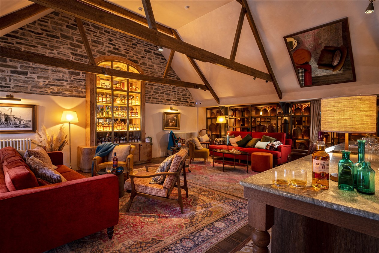 Nice surroundings to taste some of the malts. Photo: John Paul.