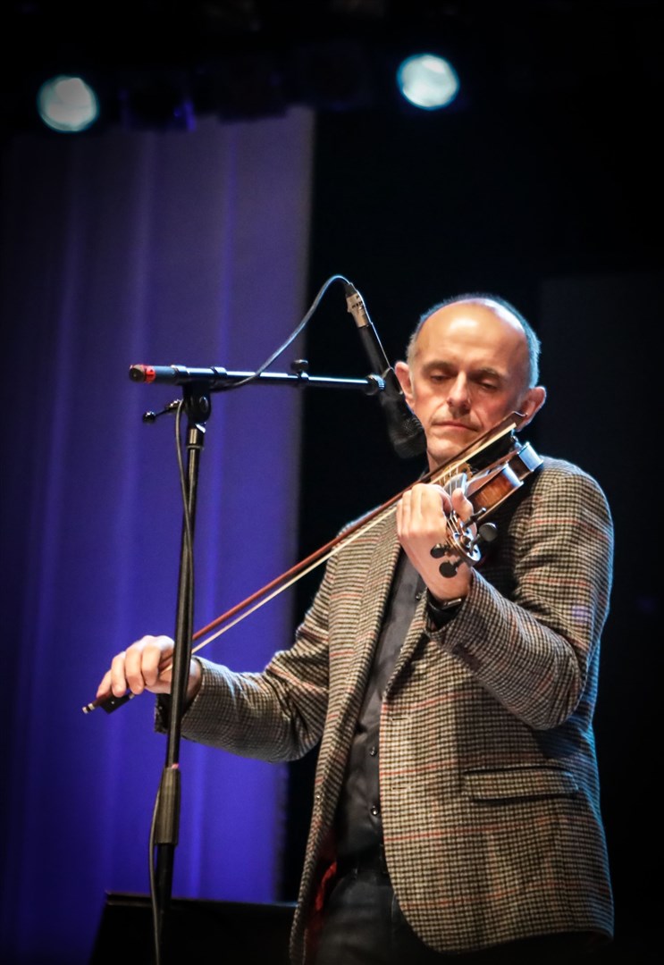 Picture showsDuncan Chisholm performing on stage at the special Our Language, Our Music concert will feature an all-star line-up of guest musicians. Notable fiddle player Duncan Chisholm, award-winning multi-instrumentalist Mairearad Green, Isle of Lewis piper and flautist James Duncan Mackenzie and the amazing Cànan’s Ar Cèol House Band will get toes tapping at the Empire Theatre, Eden Court at 7.30pm. There will also be a host of up and coming musical talent as young Gaelic musicians will take to the sfor the first time.