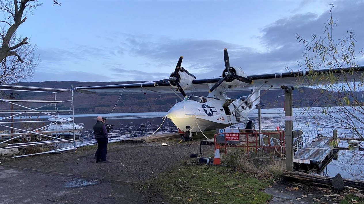 Miss Pick Me up is the only airworthy craft of her type in the UK.
