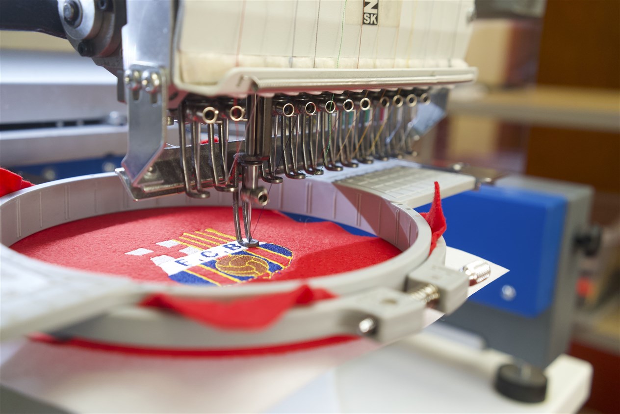 TOFFS embroidery.