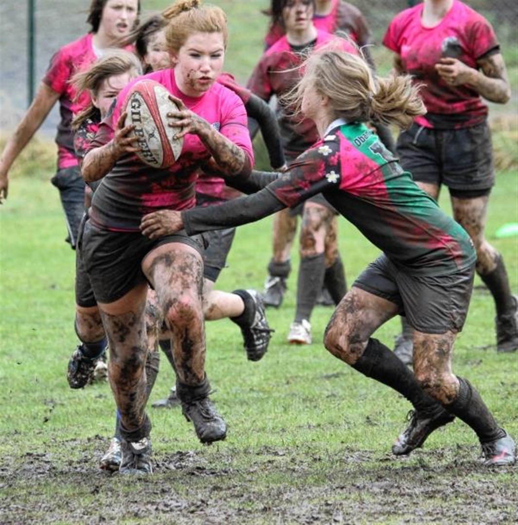 Mairi Blair makes a break for Grantown