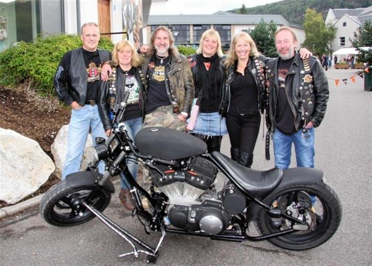 Harleys fans at the Macdonald Aviemore Resort