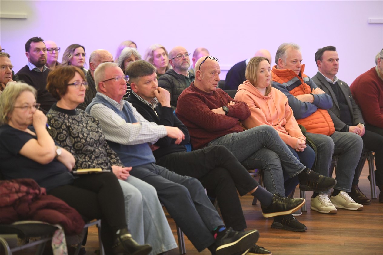 The audience. Picture: James Mackenzie.