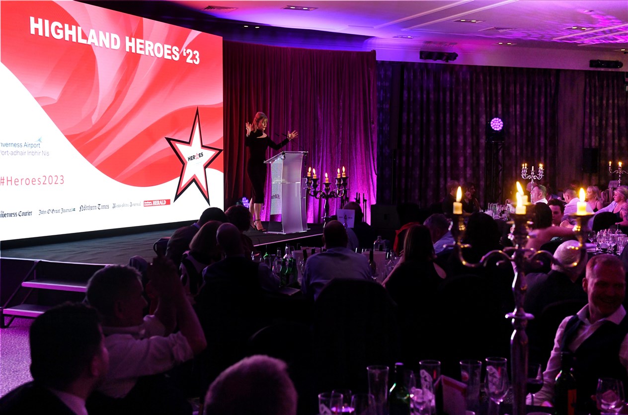 Nicky Marr addressing the crowd. Picture: James Mackenzie.