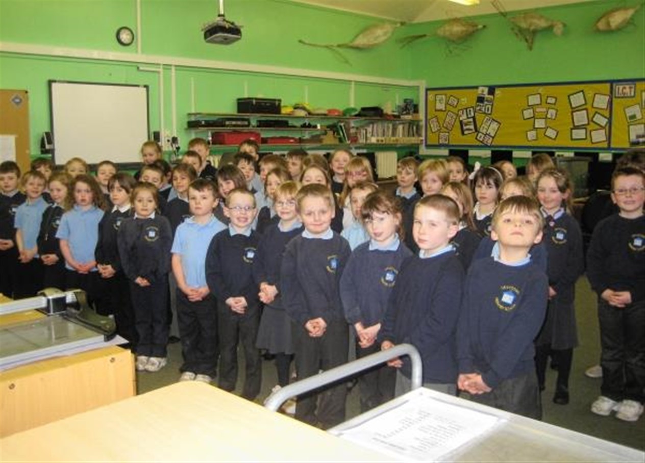 Grantown Primary School pupils were in good voice