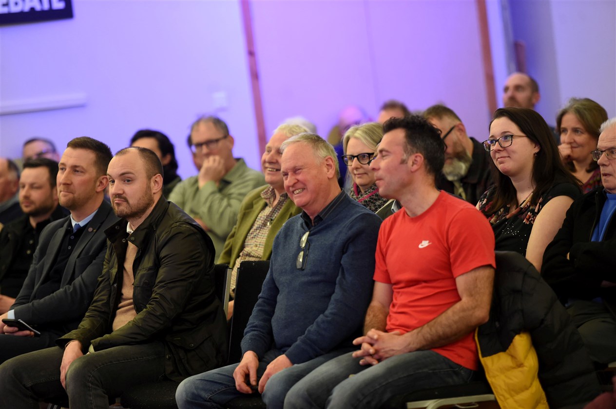 Audience. Picture: Callum Mackay..