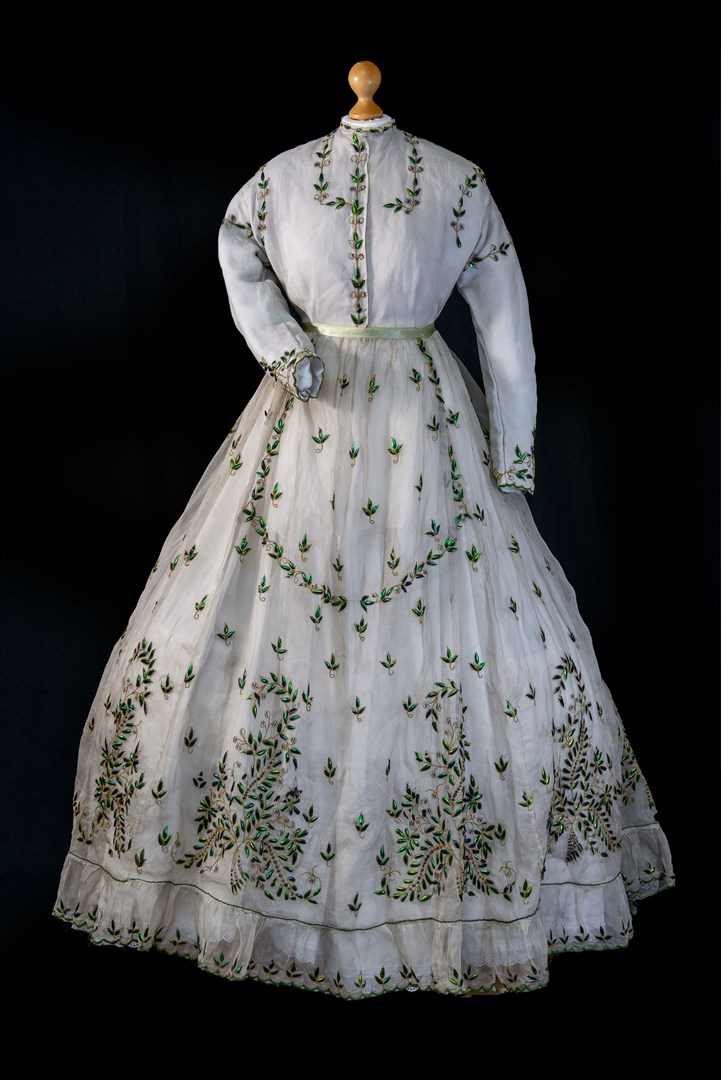 The exhibition explores our heritage through clothing. Picture: Jim Dunn