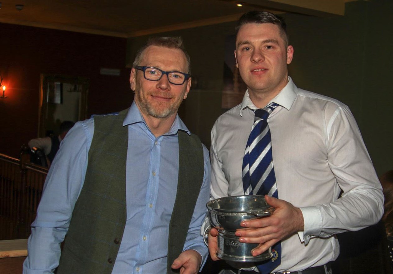 Orsten Gardner and Steven MacDonald. Pic: Aidan Woods