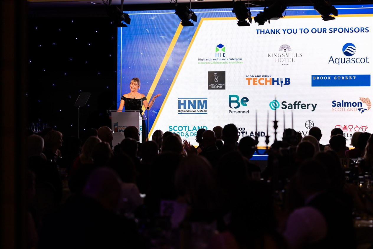 Highlands & Islands Food and Drink Awards, 2023. Kingmills Hotel, Inverness