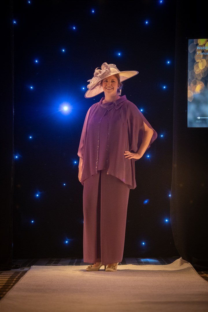 A very chic looking mother of the bride. Picture: Callum Mackay.