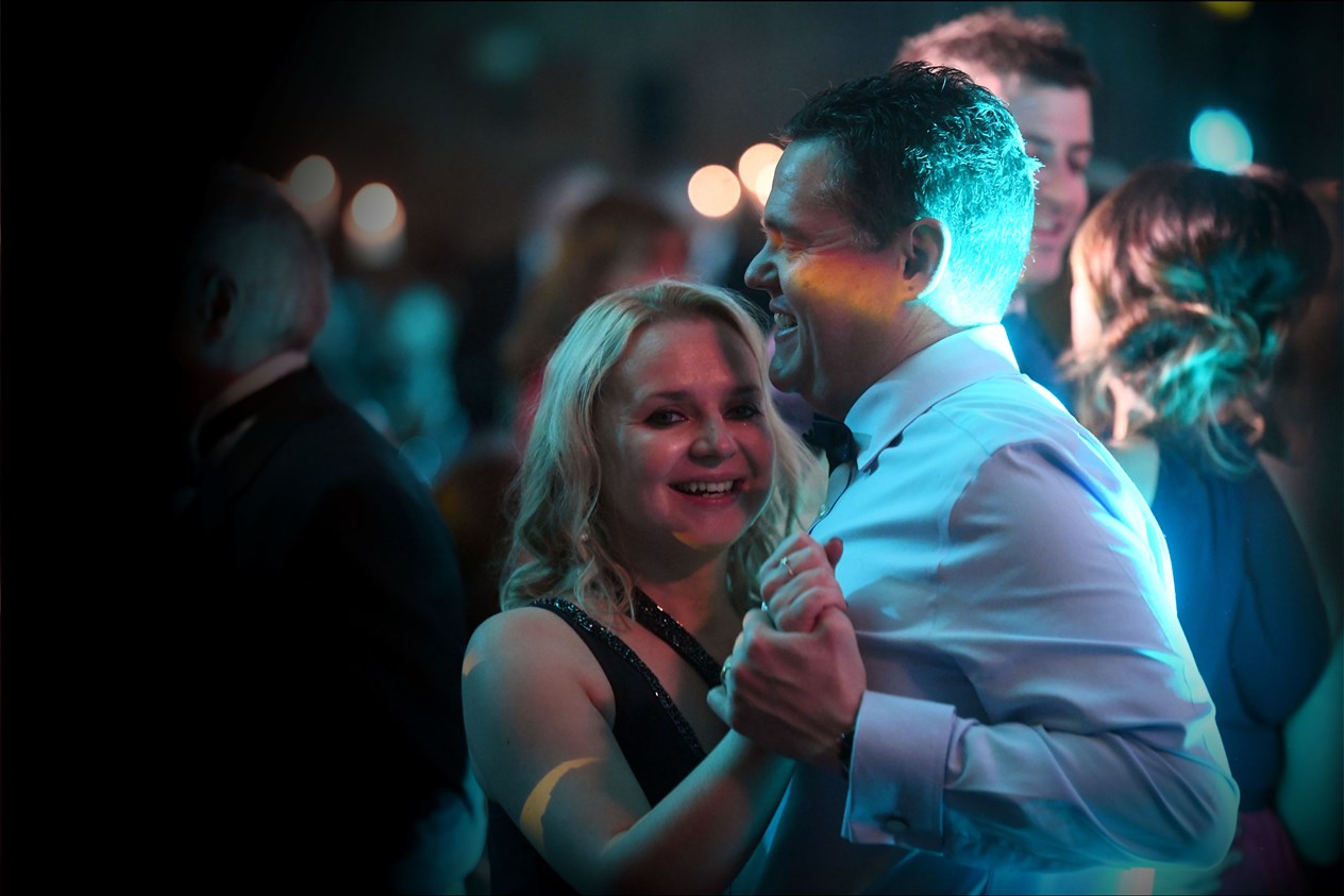 Dancing to Starsky and the Fox. Picture: James Mackenzie.