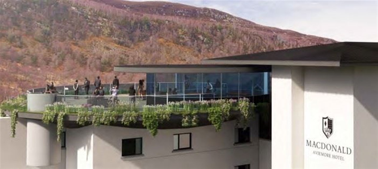 Sky bar plans for Aviemore