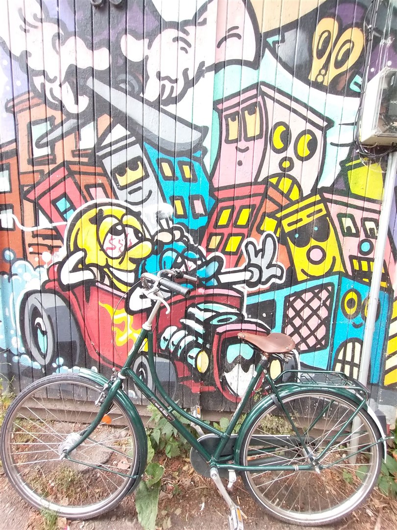 Cool bike vibes in Copenhagen. Picture: Hector Mackenzie
