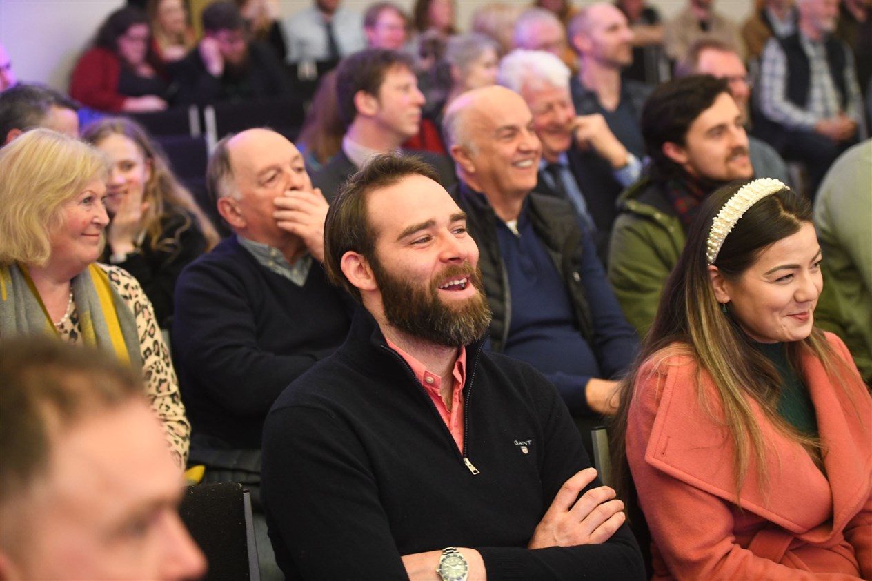 The audience. Picture: James Mackenzie.