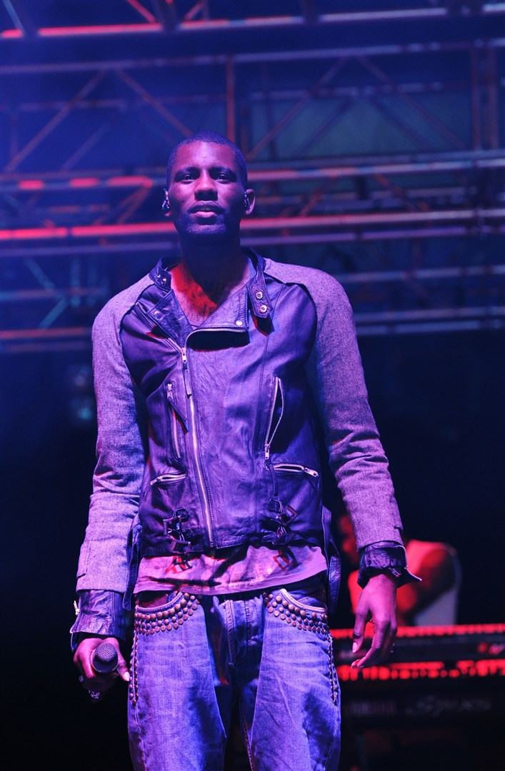 Wretch 32 at RockNess 2012. Picture: Alison White