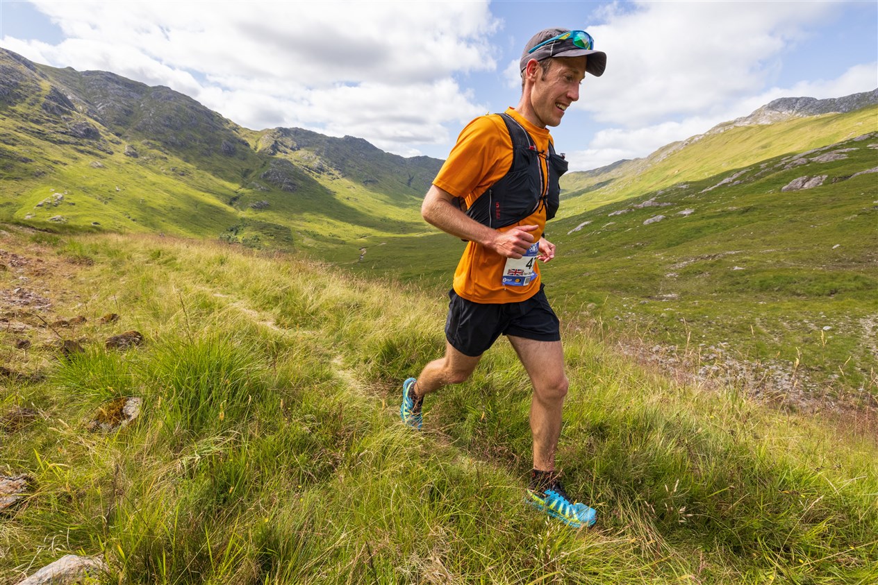 Ian Stewart of Aviemore was in first place after Sunday's run. Picture: No Limits Photography