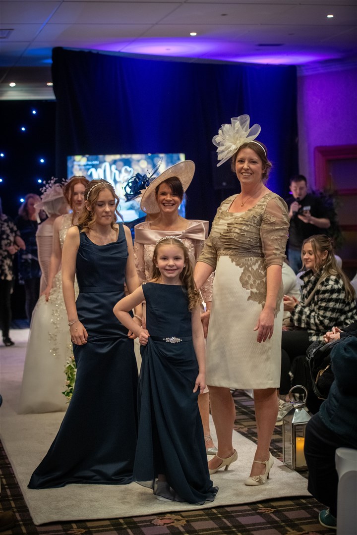 There were plenty of bridal gowns and bridesmaid dresses to be inspired by.