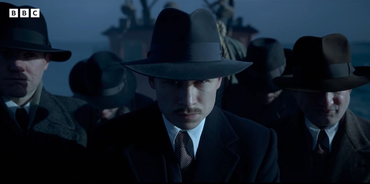 Peaky Blinders will reach its conclusion on Sunday and Michael Gray (centre, played by Finn Cole) will be at the heart of the action. Picture: BBC