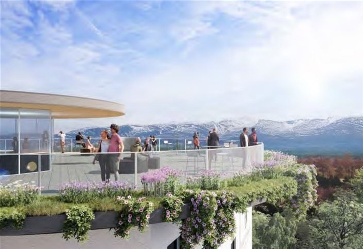 The bar would bring a new dimension to the social scene in Aviemore. All images: Mabbett.