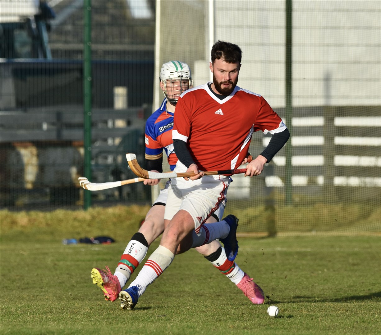 The Old Boys also borrowed Thomas Borthwick for the traditional start of year fixture.