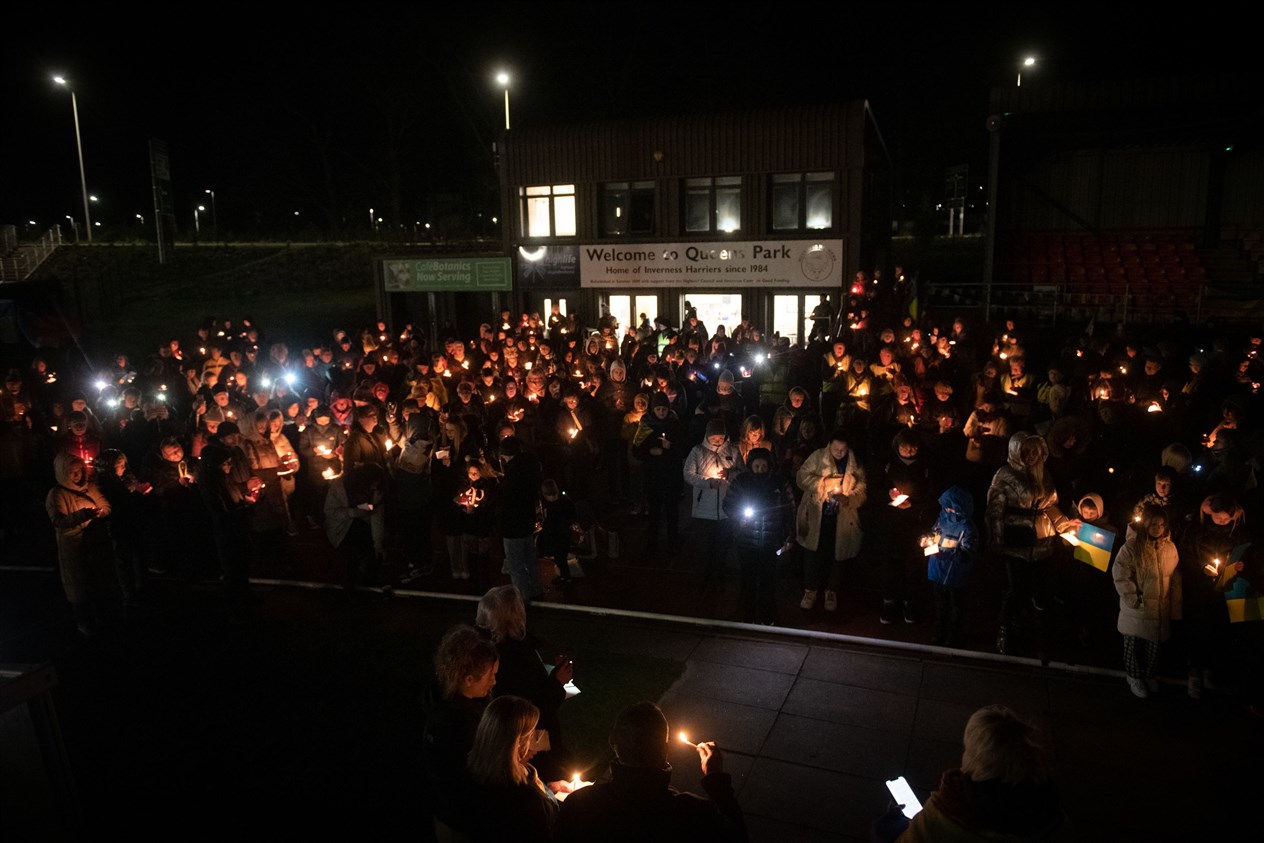The crowd. Picture: Callum Mackay..