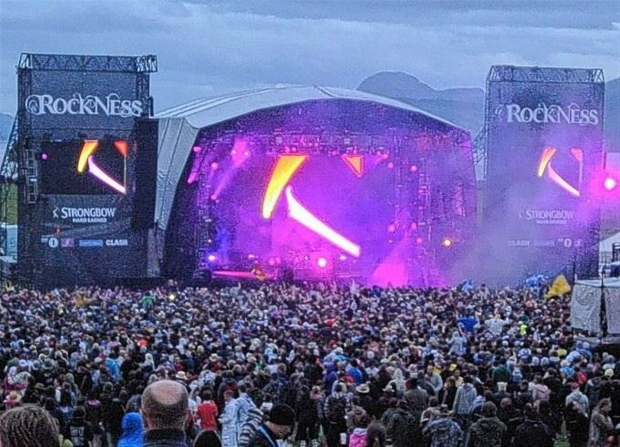 The main stage at RockNess 2010. Picture: HNM/ Bobby Nelson