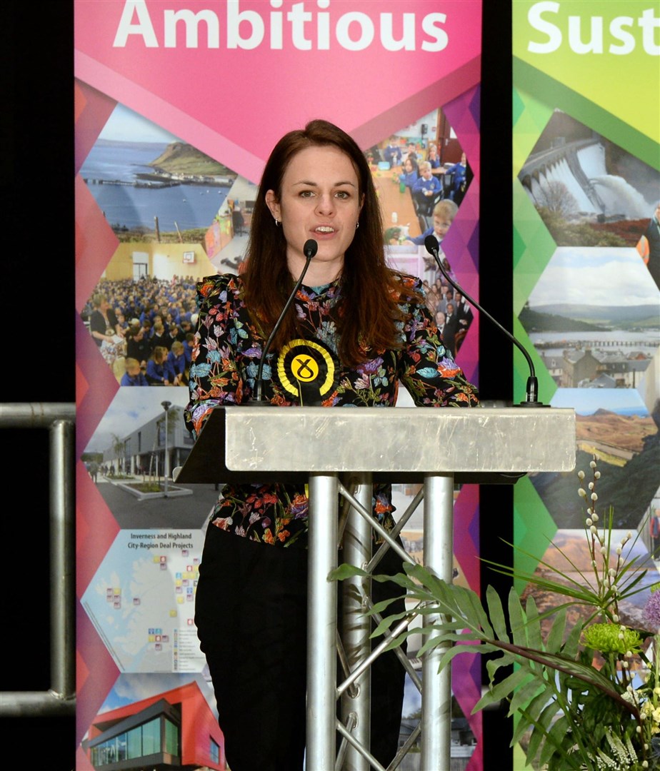 Skye, Lochaber and Badenoch candidate Kate Forbes.