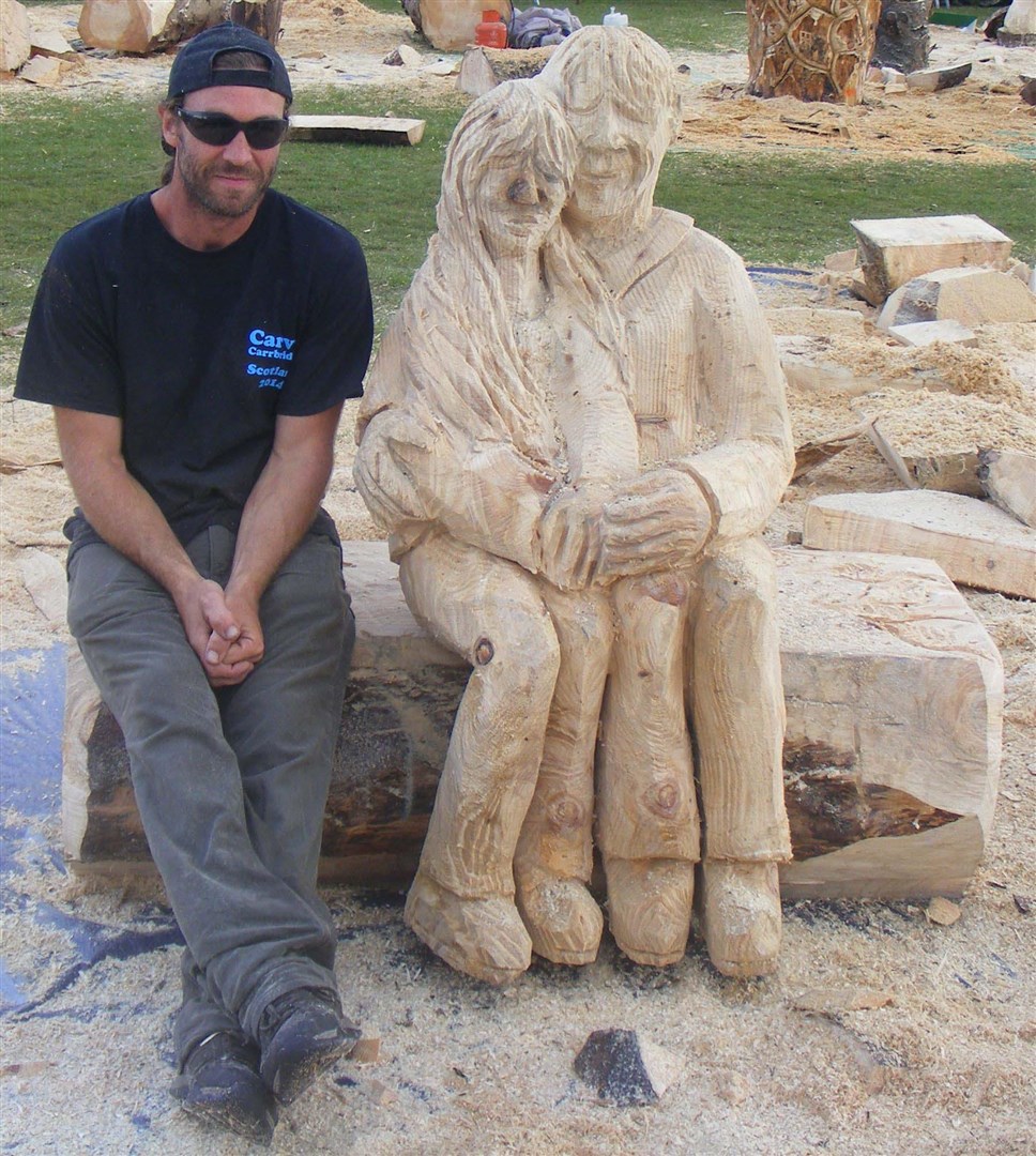 For absent friends: 'Simon and Liz O'Rourke, my close friends, wanted to be here but they had their own wedding anniversary to get to,' explained Canadian Josh Dagg. 'I decided they were going to make it after all, in spirit.'