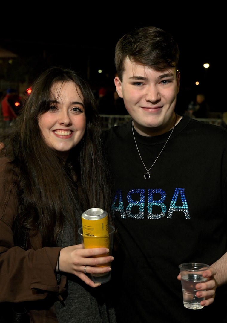 Jenna MacNeil and Innes Munro. Picture: James Mackenzie.