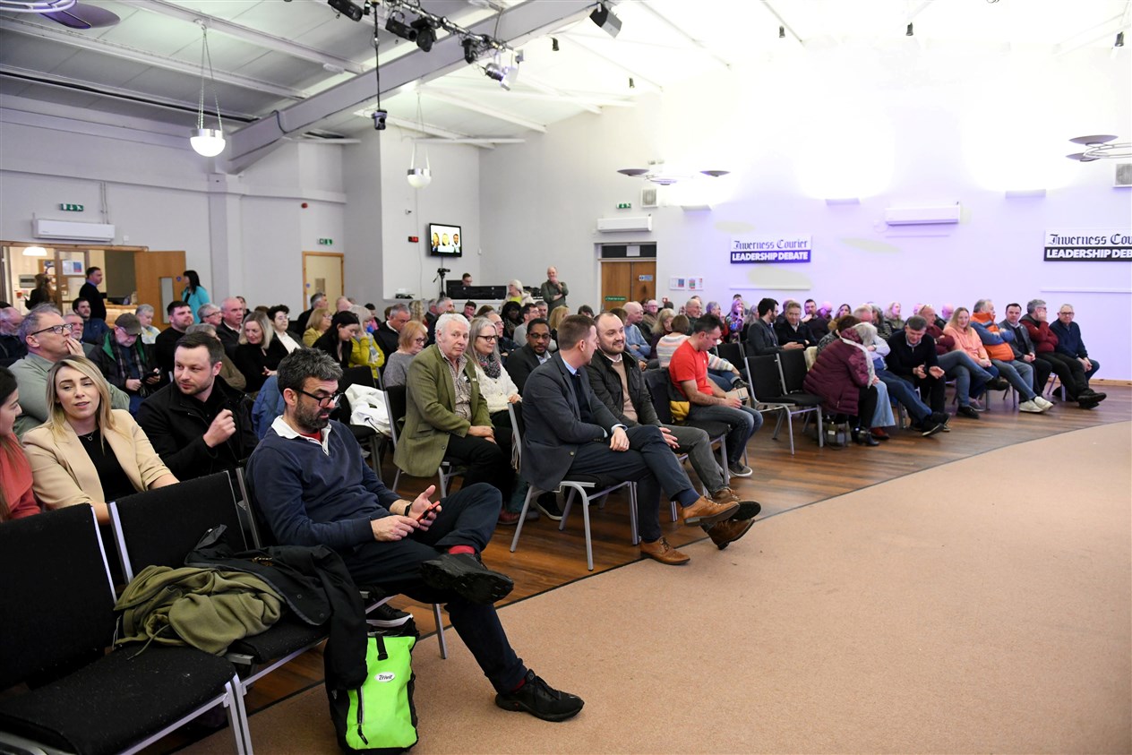 Audience. Picture: Callum Mackay..