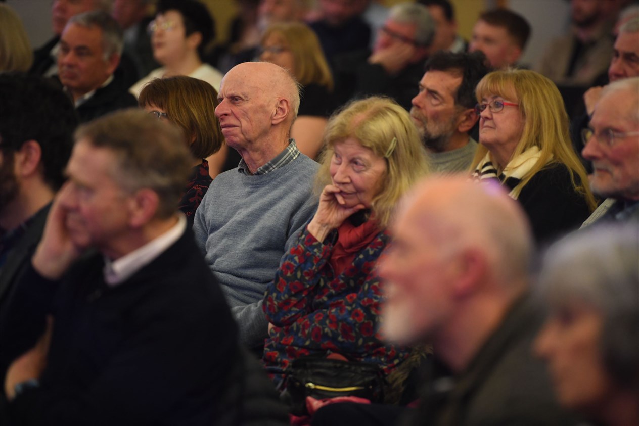 The audience. Picture: James Mackenzie.