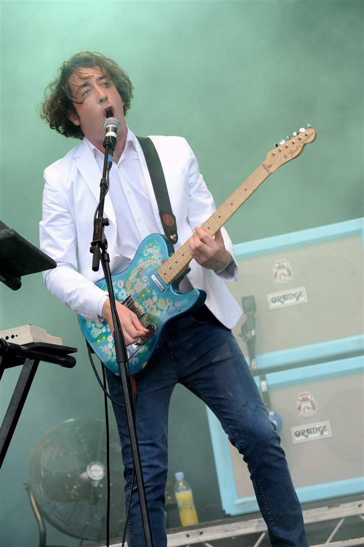 The Wombats at RockNess 2011.Picture: HNM/ Alasdair Allen