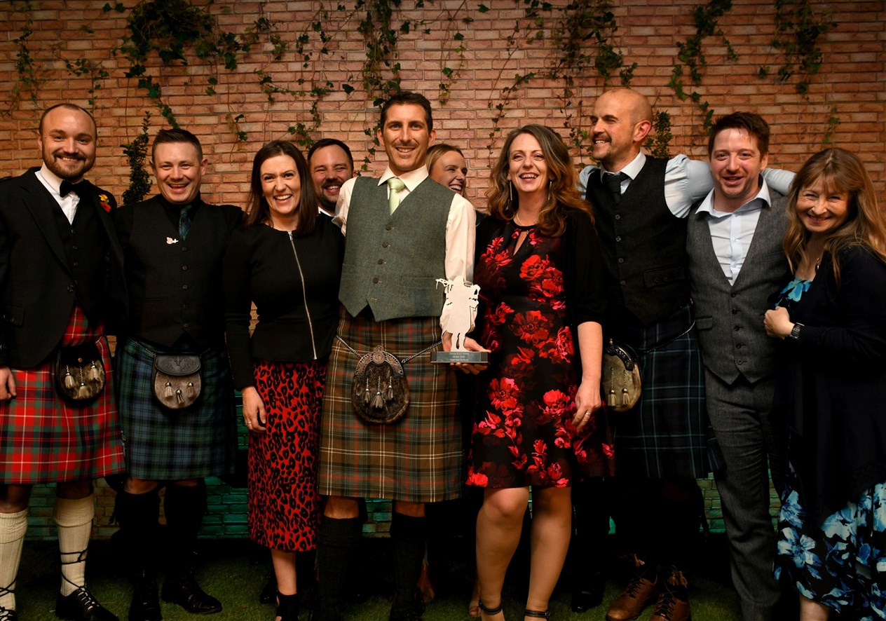 Wildnerness Scotland won climate action and best outdoor or adventure experience : James Mackenzie.