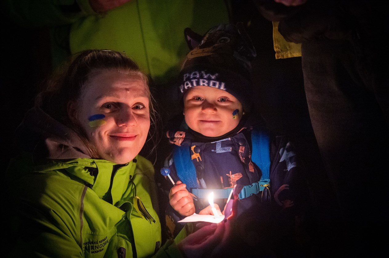 Mother and son. Picture: Callum Mackay..