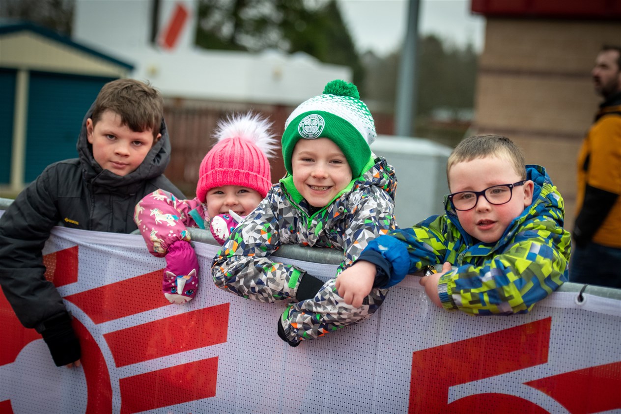 Cogen Ross, Ellie and Finn Belshaw and Callum Macdonald. Picture: Callum Mackay..