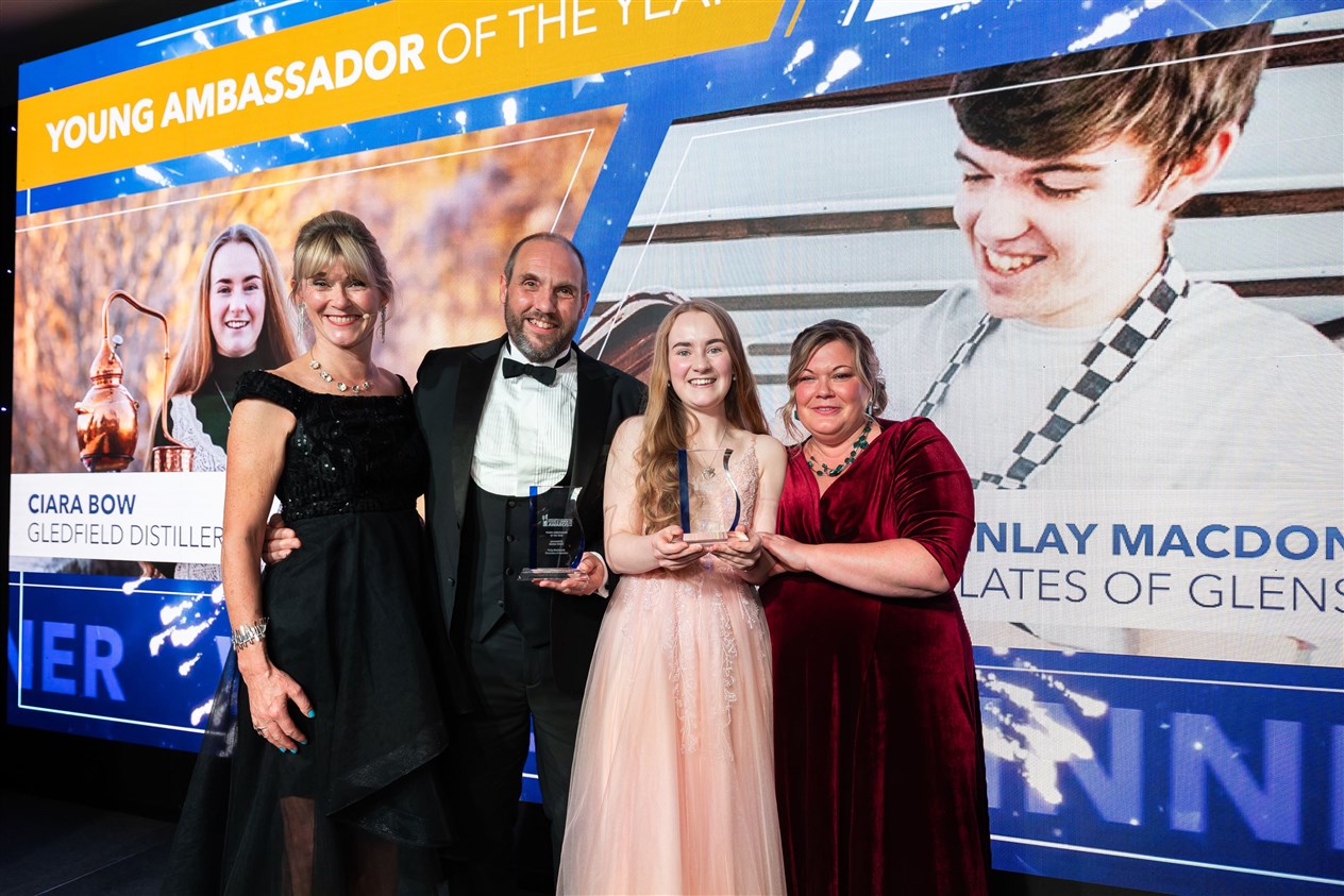 Highlands & Islands Food and Drink Awards, 2023. Kingmills Hotel, Inverness