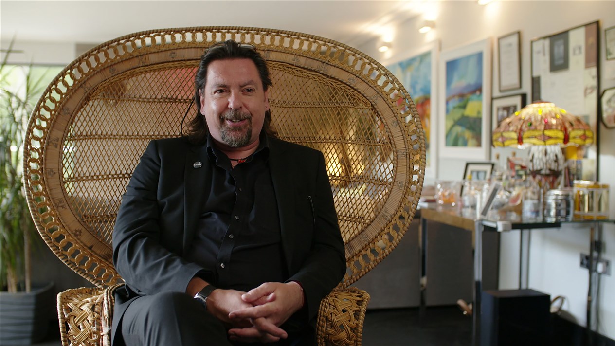 Judge Michael Angus at Saltire House. Photo: IWC & BBC Scotland, photographer Rory Dunning.