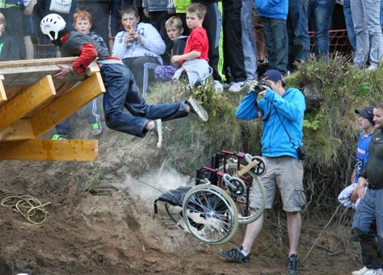 Jim Gatenby hangs on in there