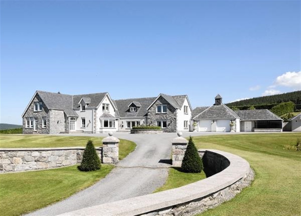 The lodge which is up for sale