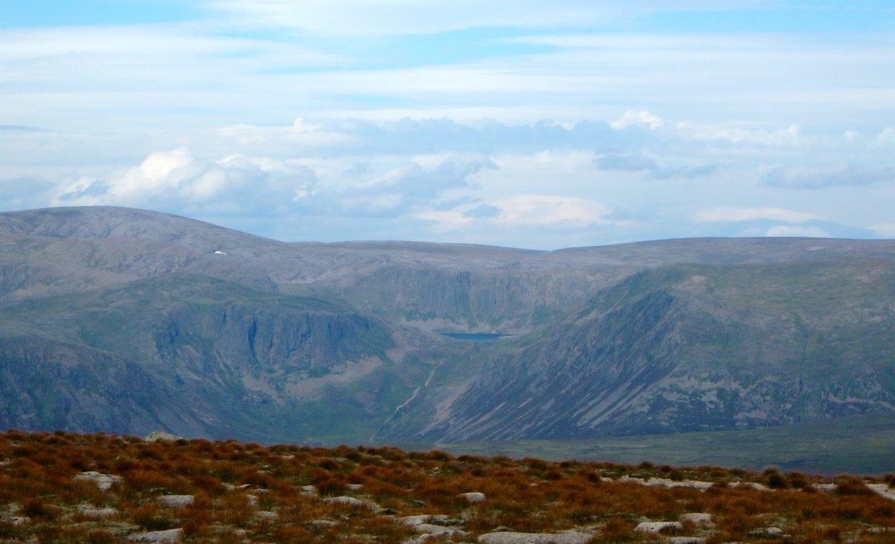 Loch Etchachan from Beinn a Bhuird