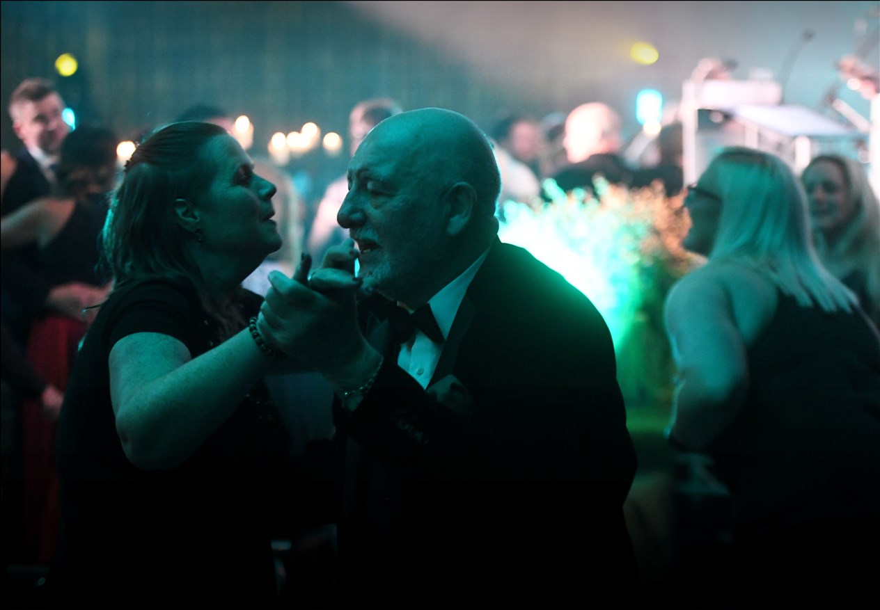 Dancing to Starsky and the Fox. Picture: James Mackenzie.