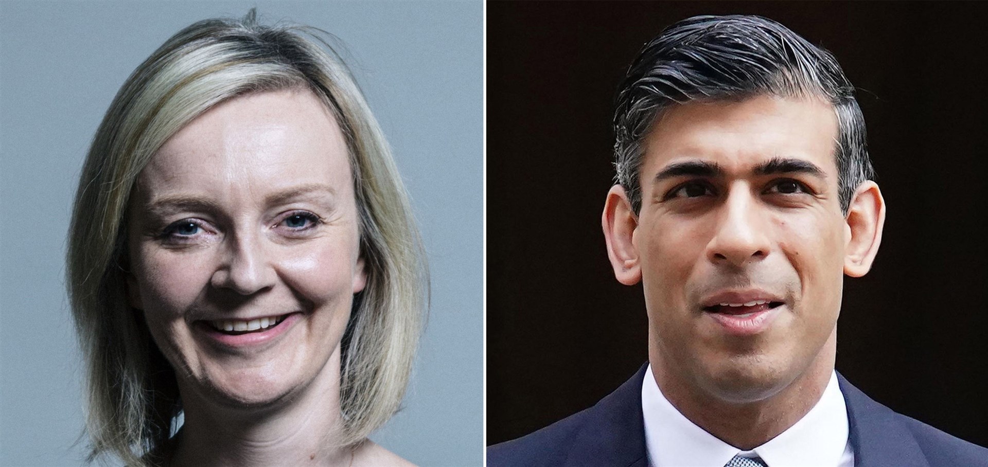 Liz Truss and Rishi Sunak have made it through to the final two in the Tory leadership race (PA)