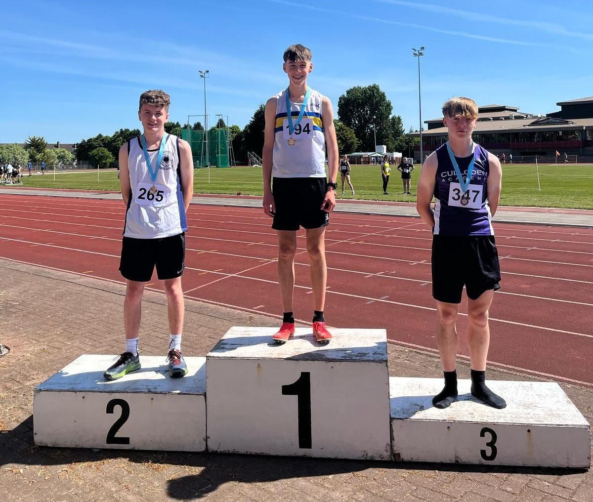 There were a number of outstanding individual performances on the day.