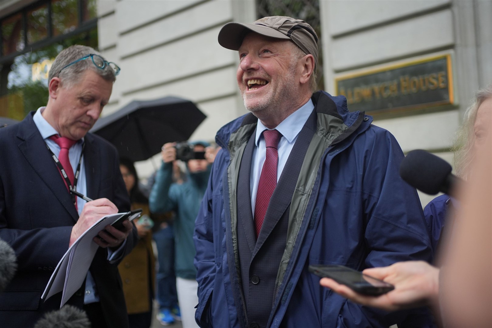 Sir Alan has regularly attended the Post Office Horizon IT inquiry at Aldwych House in central London (Yui Mok/PA)