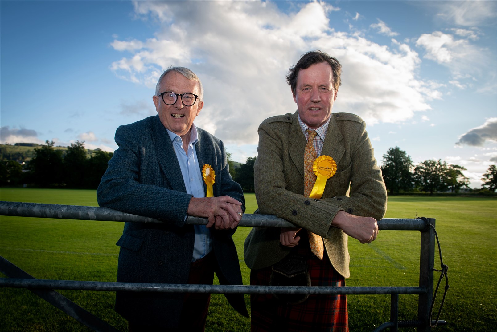 At the 2024 general election count in Dingwall: new MPs Jamie Stone and Angus MacDonald of Scottish Liberal Democrats. Picture: Callum Mackay.