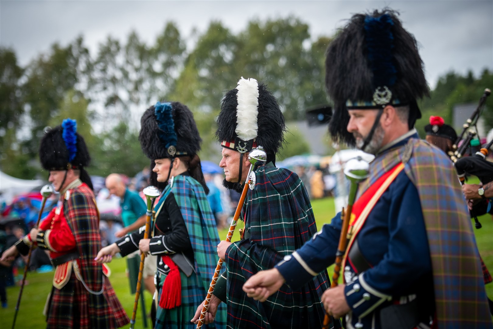 Looking very smart in the Highland games arena. Picture: Callum Mackay.