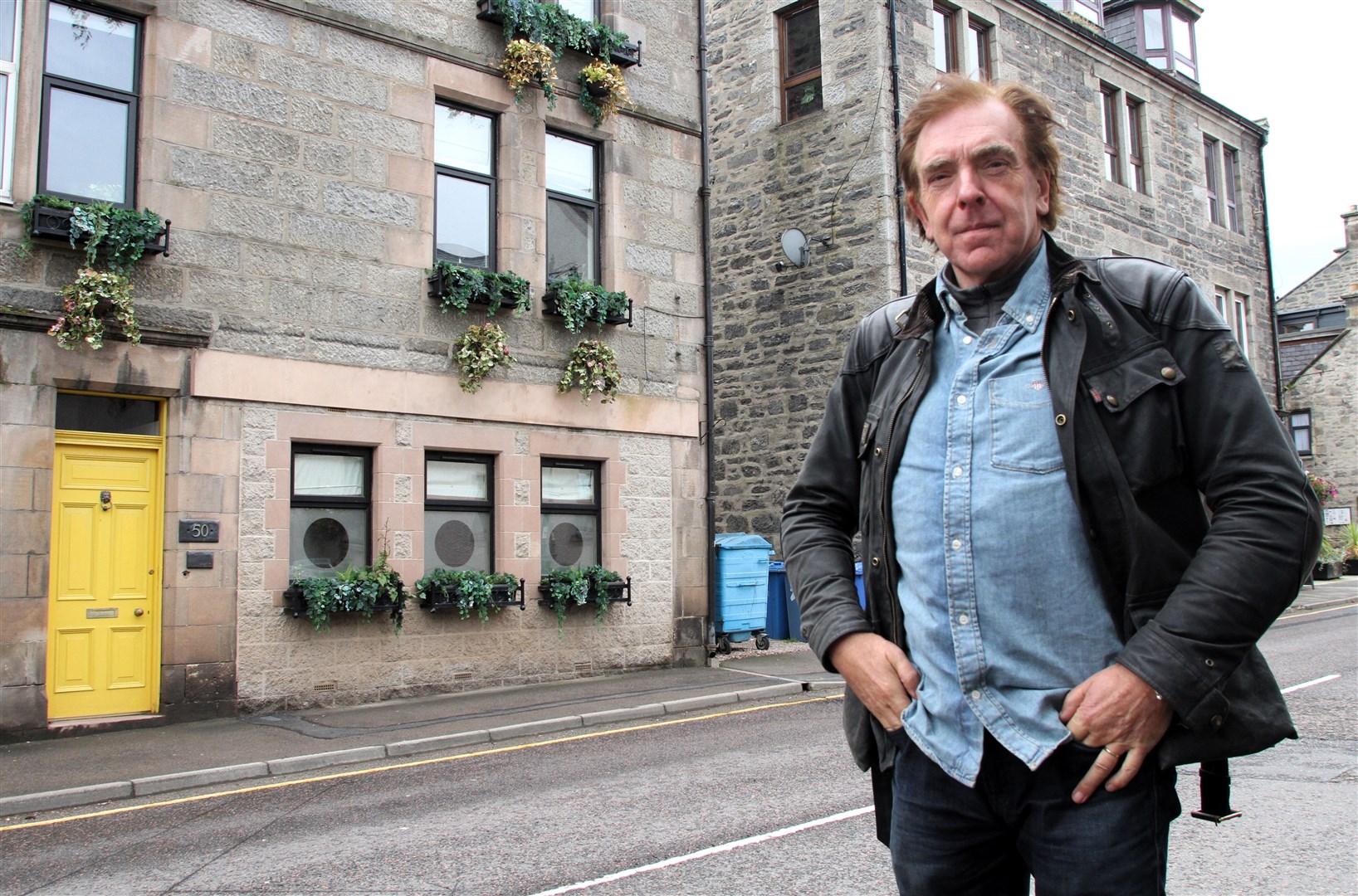 Short term lets campaigner Gordon Thomson - in front of his property in Kingussie - says Highland Council has no right to demand payment for change of use planning applications and should be reimbursing fees.