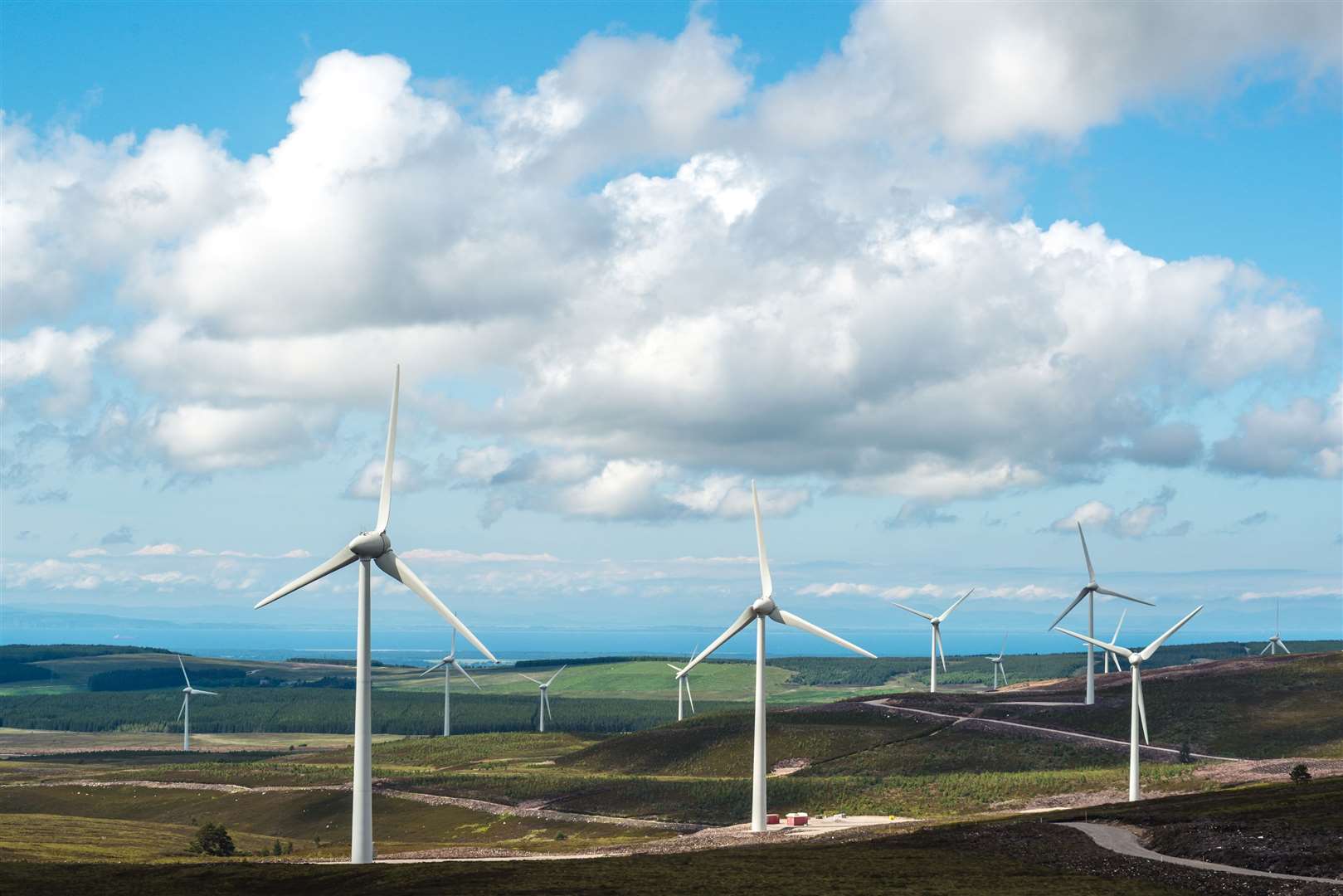 Berry Burn Wind Farm's turbines have also been generating funds for local projects.