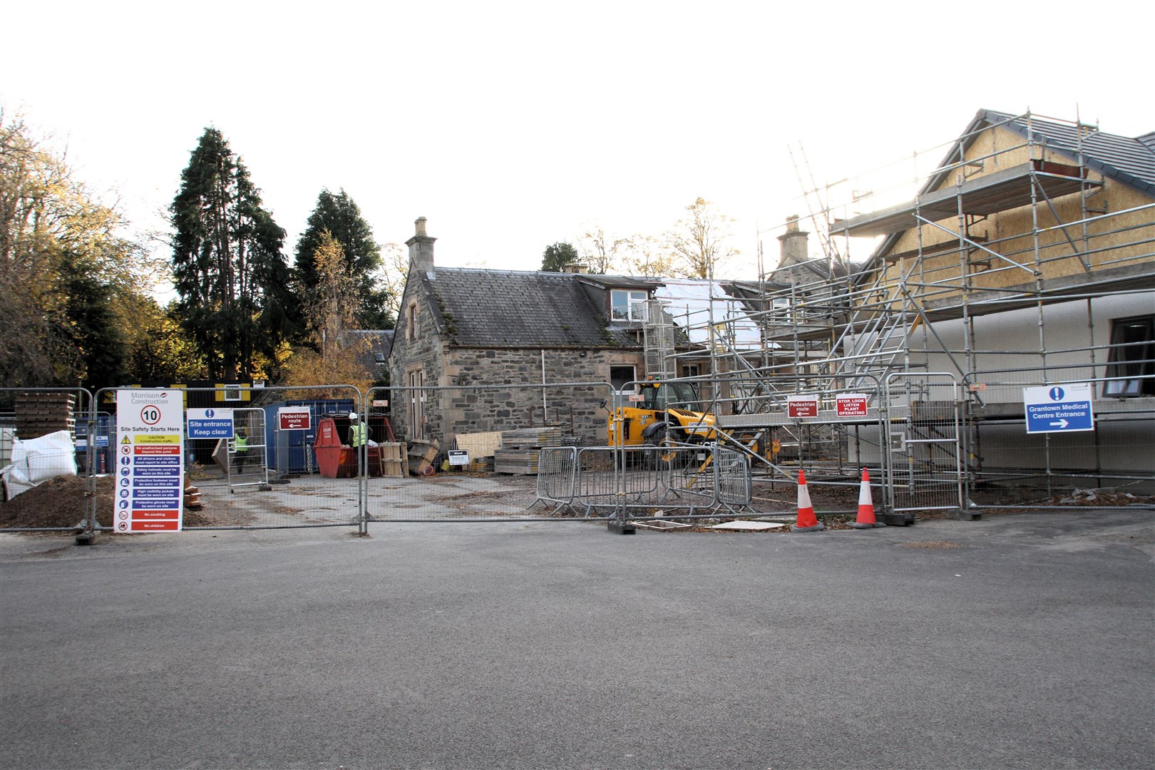 WORK IN PROGRESS: results are awaited though from autumn's public consultation over the Ian Charles Hospital building.