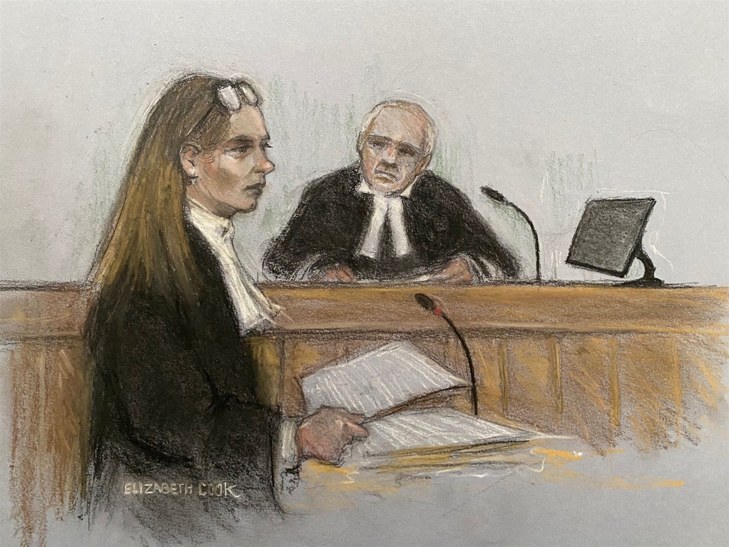 Prosecuting barrister Anne-Marie Lawlor’s case was that there was no other man involved in the killing (Elizabeth Cook/PA)